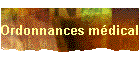 Ordonnances mdicales